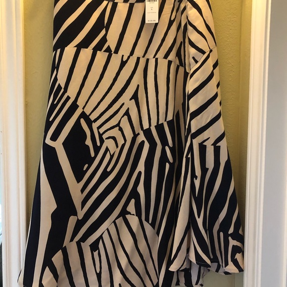 🎉 NWT!!  Blue/Tan Anthropologie Skirt 🎉 - Picture 3 of 3
